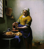 Het melkmeisje Johannes Vermeer