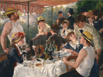 Le dejuener des canotiers Renoir